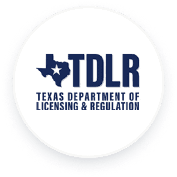 Logo for Texas Department of Licensing and Regulation