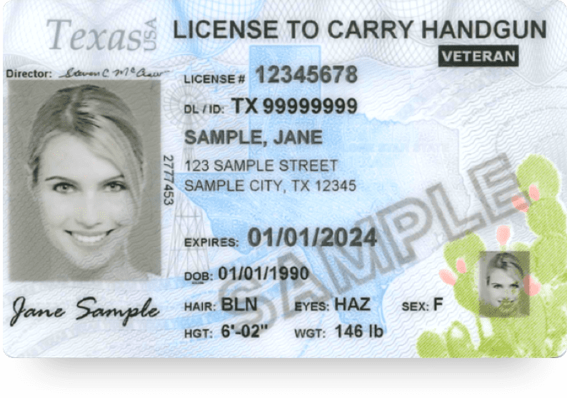License to carry handgun ID card