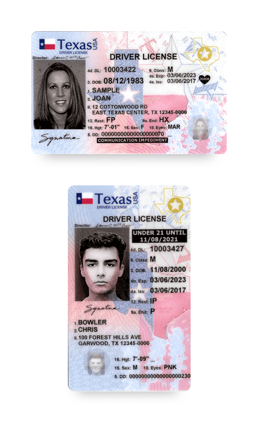 Texas REAL ID 